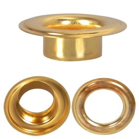 1000pc #4 Brass Grommets