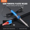 VEVOR Plastic Welding Kit, 100W Plastic Welder Soldering Iron Gun, Car Bumper Repair Kit with 2 Welding Tips, 1 Soldering Tip