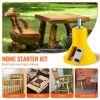 VEVOR Tenon Cutter, 1.5" / 38 mm Diameter, with Dual Straight Blades & Button Screws Home Master Kit, Premium Aluminum & Steel Log Furniture Cutter