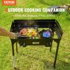 VEVOR Double Burner Outdoor Camping Stove, 60,000-BTU Camping Modular Cooking Stove