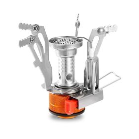 Camping Stoves Portable Backpacking Hiking Stoves Cooking Tools (Color: As pic show, type: Stoves)